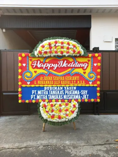 Papan Bunga Pernikahan alalak selatan